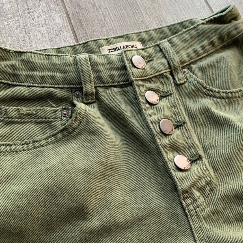 Billabong - Button Up High Waisted Short - image 3